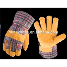 Sunnyhope mens guantes de soldadura de cuero de mano